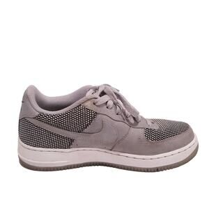 NIKE Air Force 1 Wolf Gray Low Top Sneakers size 6.5Y